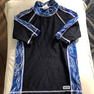 LL Bean Boys rash guard